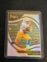 2020 Panini Select Field Level Silver Prizm Joshua Kelley #379 Rookie RC Charger