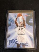 1996 Skybox the Big Finish NBA Hoops Shaquille O'Neal #183