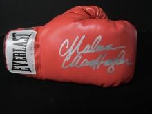Marvin Hagler Signed Boxing Glove Direct COA