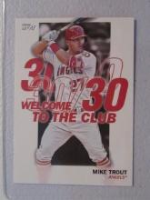 2023 TOPPS MIKE TROUT WELCOME TO THE CLUB
