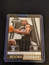 2014-15 Panini Threads Basketball Rookie Threads Markel Brown #76 Rookie RC