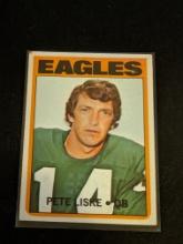 1972 TOPPS football Eagles Pete Liske card #228