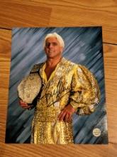 Ric Flair Signed 8x10 Photo with coa