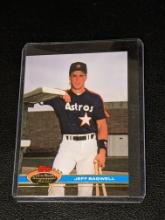 JEFF BAGWELL #388 Rookie Houston Astros TOPPS STADIUM CLUB 1991 baseball card