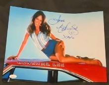 Catherine Bach autographed 11x14 photo with JSA COA /witnessed
