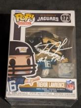 Trevor Lawrence autographed funko pop figure with coa