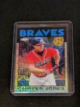 2021 Topps Chrome Silver Pack Mojo Refractor Chipper Jones #86BC-64