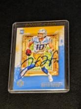 Justin Herbert RC autographed card w/coa