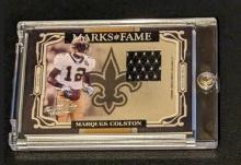192/200 SP 2007 Playoff Absolute Memorabilia Marks of Fame Marques Colston #MOF-10