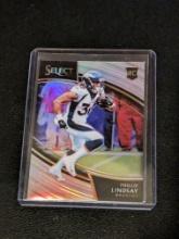 Phillip Lindsay 2018 Panini Select Field Level Silver Rookie #224 Broncos Holo