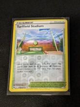 Trainer Turffield stadium pokemon reverse holo card