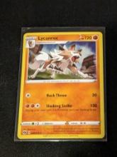 holo lycanroc pokemon card