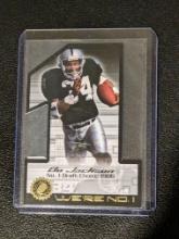 Bo Jackson - 2001 Fleer Authority We're No. 1 On card Autograph