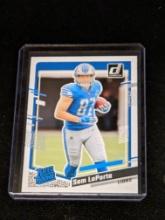 2023 Panini Donruss Sam LaPorta Rated Rookie #332 RC Detroit Lions Base Card