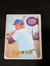 1969 Topps Tommie Agee #364 New York Mets Vintage MLB Baseball Card