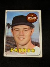 1969 Topps Ed Spiezio #249 San Diego Padres Vintage MLB Baseball Card