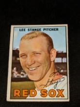 1967 Topps #99 Lee Stange Boston Red Sox Vintage Baseball Card