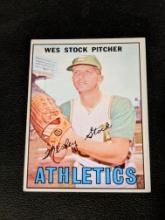 1967 Topps Wes Stock #74 - Kansas City Athletics - Vintage