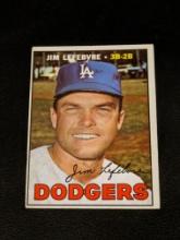 1967 TOPPS BASEBALL #260 Jim Lefebvre Las Angeles Dodgers