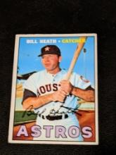 1967 Topps #172 Bill Heath Houston Astros Original Vintage
