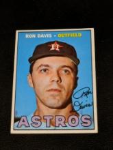 1967 Topps #298 Ron Davis Houston Astros Vintage Baseball Card