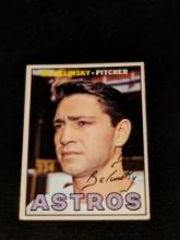1967 Topps #447 Bo Belinsky Houston Astros Original Vintage