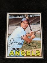1967 Topps #385 Jim Fregosi California Angels Vintage Baseball Card
