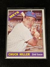 1966 Topps Chuck Hiller New York Mets Vintage Baseball Card #154