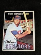 1967 Topps Baseball Card #349 Bob Chance Washington Senators