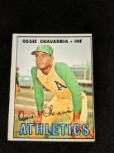 1967 Topps Baseball #344 Ossie Chavarria