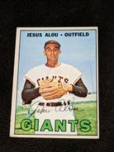 Vintage 1967 Topps Baseball #332 Jesus Alou