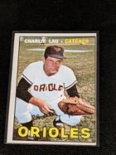 1967 Topps Baltimore Orioles Baseball Card #329 Charlie Lau