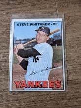 1967 Topps #277 Steve Whitaker New York Yankees MLB Baseball Vintage Card