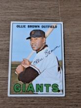 1967 Topps #83 Ollie Brown San Francisco Giants Vintage Baseball Card