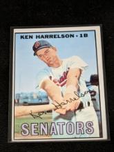 1967 Topps #188 Ken Harrelson Washington Senators Vintage Baseball Card