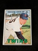 1967 Topps #164 Dwight Siebler Minnesota Twins MLB Vintage Baseball Card