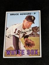 Vintage 1967 Topps #159 Bruce Howard Chicago White Sox Vintage Baseball Card