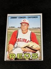 1967 Topps #158 Jimmie Coker Cincinnati Reds MLB Vintage