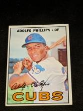 1967 Topps #148 Adolfo Phillips Chicago Cubs MLB Vintage Baseball Card