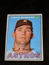 1967 Topps #8 Chuck Harrison Houston Astros Vintage Baseball Card