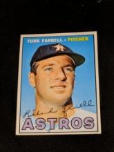 1967 Topps #190 Turk Farrell Houston Astros MLB Vintage Baseball Card