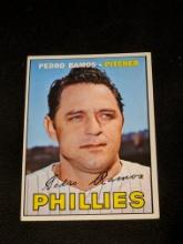 1967 Topps #187 Pedro Ramos Philadelphia Phillies MLB Vintage Baseball Card