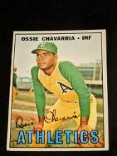 1967 Topps Baseball #344 Ossie Chavarria
