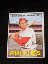 1967 Topps Baseball Card #205 Dick Groat Philadelphia Phillies