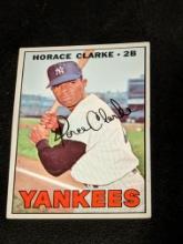 Vintage 1967 HORACE CLARKE - Topps Baseball Card # 169 - New York Yankess - Vintage