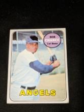 #523 Vintage 1969 Topps Bob Chance California Angels Vintage Baseball Card