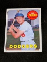 West Parkers Vintage 1969 #493 TOPPS LOS ANGELES DODGERS VINTAGE BASEBALL CARD