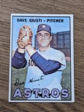 1967 Topps #318 Dave Giusti Houston Astros Vintage Baseball Card