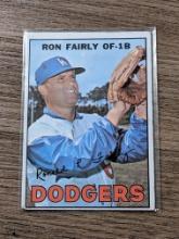 1967 Topps Ron Fairly #94 vintage baseball card - LA Dodgers