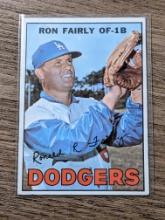 #94 Vintage 1967 Topps Ron Fairly vintage baseball card - LA Dodgers